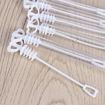 NUOLUX Bubble Sticks Wand - 24 Heart Tube Bubble Wands