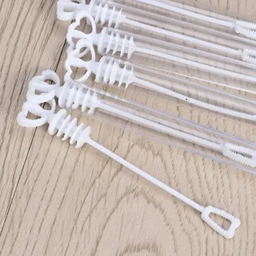 NUOLUX Bubble Sticks Wand - 24 Heart Tube Bubble Wands