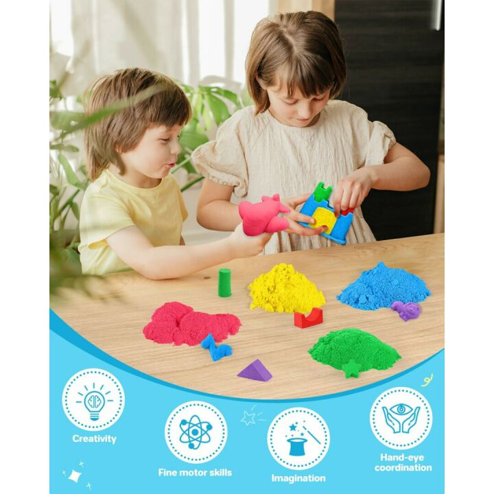 AtMini Play Sand Kit - 11lbs Magic Sand for Kids