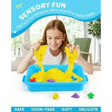 AtMini Play Sand Kit - 11lbs Magic Sand for Kids