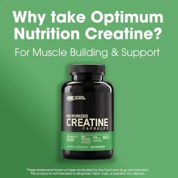 Optimum Nutrition Micronized Creatine Capsules 2500mg 100 Caps