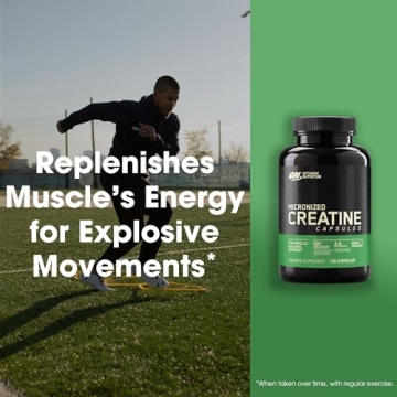 Optimum Nutrition Micronized Creatine Capsules 2500mg 100 Caps