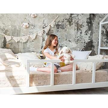 20" Floor Bed Twin with Legs - Perfect Montessori Bed for Kids