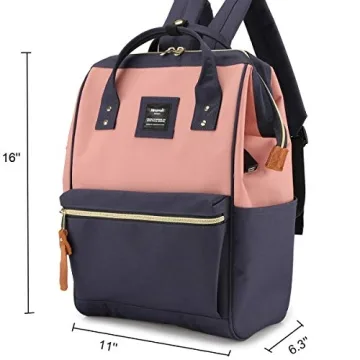 Stylish Himawari Laptop Backpack with USB Charging Port