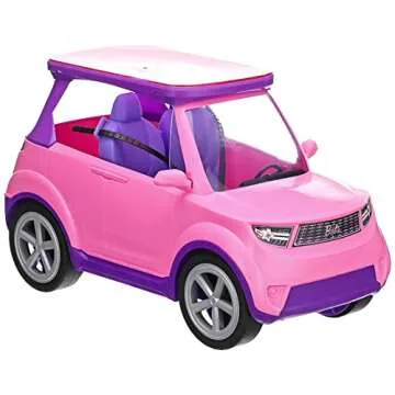 Barbie Transforming Vehicle Playset for Kids 3-7