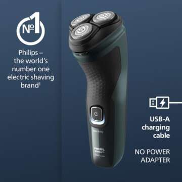 Philips Norelco Shaver 2600 Series Comfortable Electric Shaving