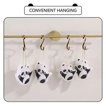 Cute Panda Scrub Sponge for Eco-Friendly Cleaning