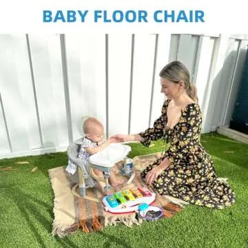 Yacul 3-in-1 Portable Hook On Chair for Babies