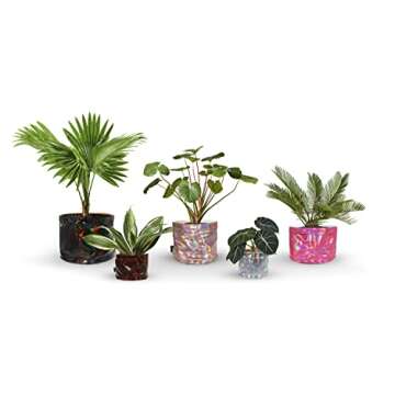 Urban Jaga Decorative Planter Basket Set - Stylish Plant Covers