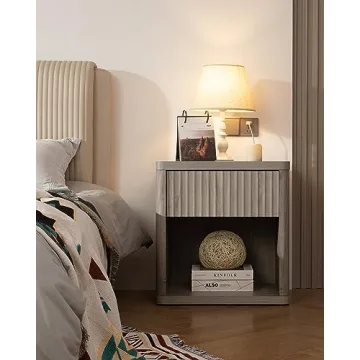 SICOTAS Night Stand for Modern and Functional Bedroom