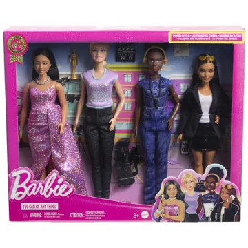 Diverse Barbie Careers Set of 4 Dolls & Accessories