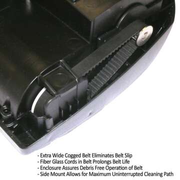 Wessel Werk EBK 360 Power Nozzle with Integrated Wand for Central Vacuum Systems