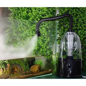 Reptile Fogger Terrariums Humidifier - 3L Large Size for Reptiles and Amphibians