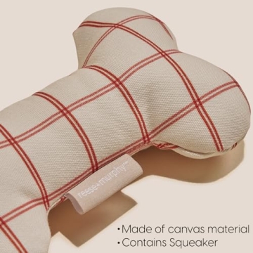 Reese+Murphy Plush Dog Toy for Medium and Large Dogs