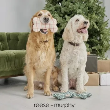 Reese+Murphy Plush Dog Toy for Medium and Large Dogs