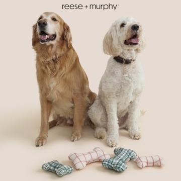 Reese+Murphy Plush Dog Toy for Medium and Large Dogs