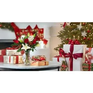 Fresh Flower Bouquet - Benchmark Bouquets Red Elegance Gift