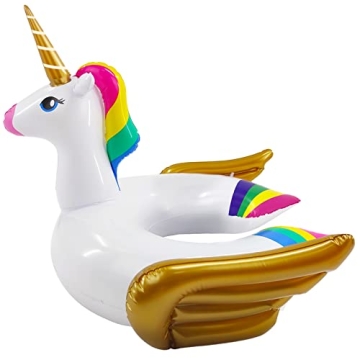 iGeeKid Unicorn Pool Float: Perfect for Summer Pool Parties and Kids' Fun