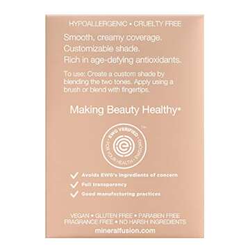Mineral Fusion Compact Concealer Duo, Neutral Shade, 0.11 Ounce