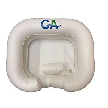 Comfort Axis Deluxe Inflatable Shampoo Basin for Elderly and Disabled