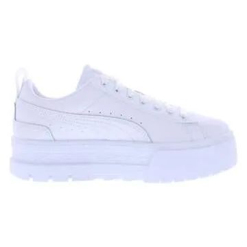 PUMA Women's Mayze Classic Sneakers, White, 9 Medium US