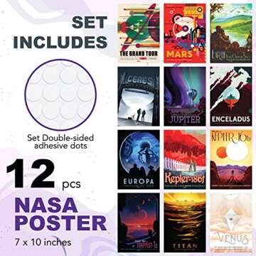 97 Decor Outer Space Decor For Boys Room - Vintage Space Poster For Bedroom Men, Sci-fi Planet Wall ...