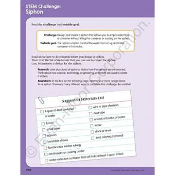 Evan-Moor Top Student, Grade 6 Workbook, 352 pages, Stickers, Poster, Reading, Writing, Spelling, Vocabulary, Phonics, Math, Science, STEM, SEL, Computer Science, Social Studies, Geography, Homeschool