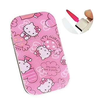 NIVEK Kulomi Lighter Kitty KT Torch Lighter Pink Flame Pocket Refillable Kawaii Cute Windproof Flame...