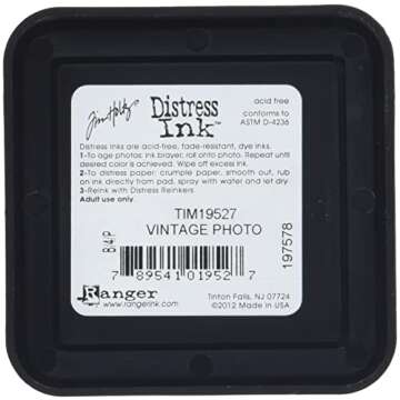 Ranger DIS-19527 Tim Holtz Distress Ink Pad, Vintage Photo