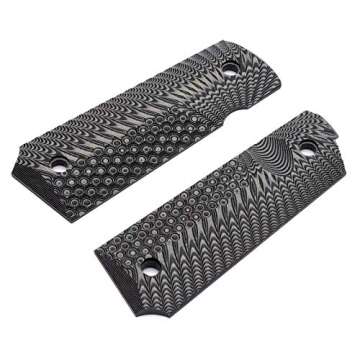 Durable G10 Grips for 1911 - Aggressive Texture Design