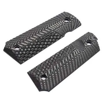 Durable G10 Grips for 1911 - Aggressive Texture Design