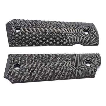Durable G10 Grips for 1911 - Aggressive Texture Design