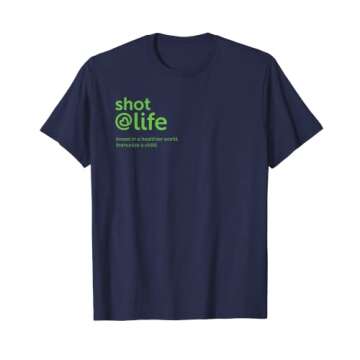 Shot@Life: Invest in a healthier world. Immunize a child. T-Shirt