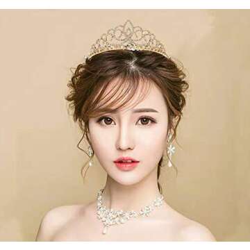 Exquisite Royal Crystal Tiara for All Occasions