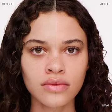 Ogee Complexion Perfecting Tinted Moisturizer For Face (Cedar 1.20C - Fair, Pink-Beige Undertones) - Lightweight Tinted Serum with Vitamin C & Jojoba Oil - Certified Organic & Made in USA