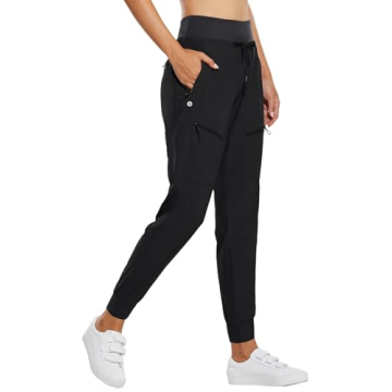 BALEAF Women's Lightweight Joggers with 5 Pockets