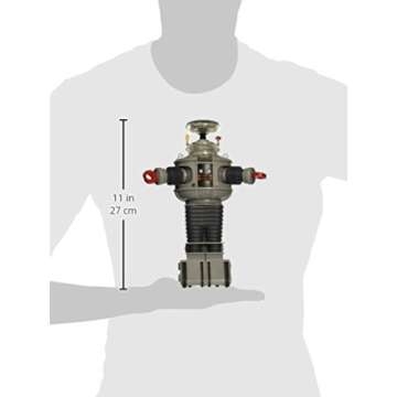 DIAMOND SELECT TOYS Lost in Space: Electronic Lights & Sounds B9 Robot Figure, Multi-colored, 10 inches, (AUG142281)