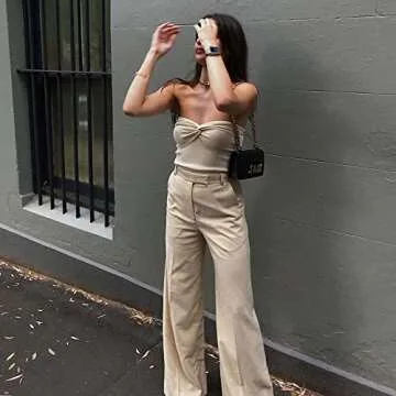 Meladyan Twist Knot Tube Top - Chic Summer Fashion