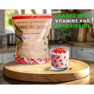 Shop Organic Raw Dried Goji Berries - Nutrient Elements