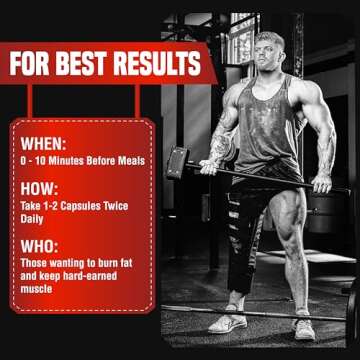 Premium Fat Burner | The First Weight Loss Pills to Preserve Lean Muscle & Burn Stubborn Fat | Appetite Suppressant for Weight Loss Formulated to Keep Muscle & Increase Energy|USA Made|120 Diet Pills