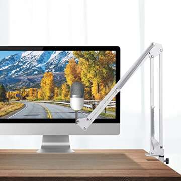 Razer Seiren Mini Boom Arm - Versatile Mic Stand for Creators