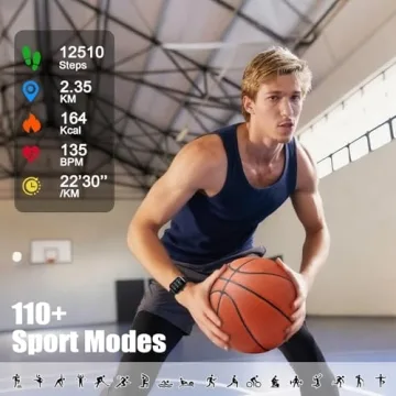 Versatile Smart Watch for Men Women - Call & Fitness Tracker