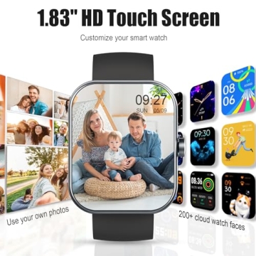 Versatile Smart Watch for Men Women - Call & Fitness Tracker