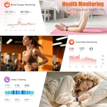 Versatile Smart Watch for Men Women - Call & Fitness Tracker