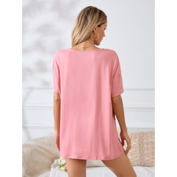 OYOANGLE Women's Maternity 2 Piece Set for Comfort