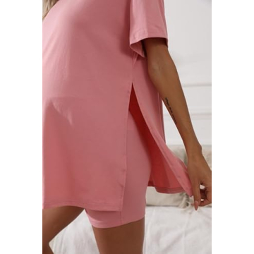 OYOANGLE Women's Maternity 2 Piece Set for Comfort