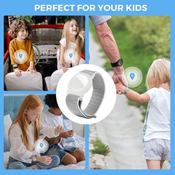 AirTag Wristband for Kids - Elastic & Comfortable Holder