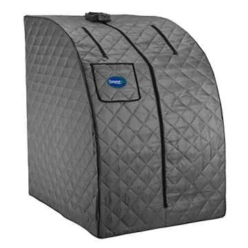 Durasage Portable Personal Steam Sauna Spa: Relax & Revitalize at Home, 800W, Chair Included