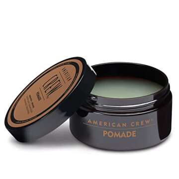 American Crew Men's Hair Pomade - Travel Size, Medium Hold & High Shine