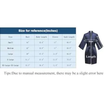 Old-Times Women's Pure Color Silk Kimono Robes for Gifts